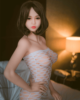 Cute Sex Doll With A Fork On The Waist