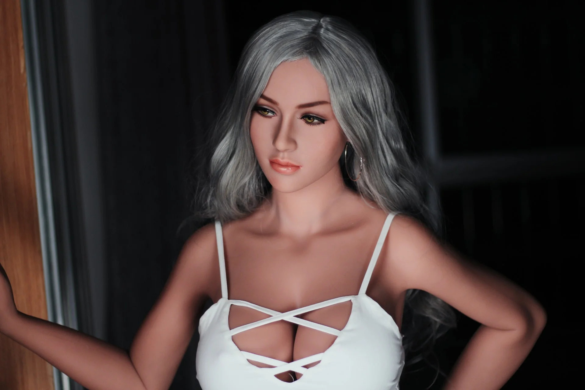 Melancholic sex doll goddess