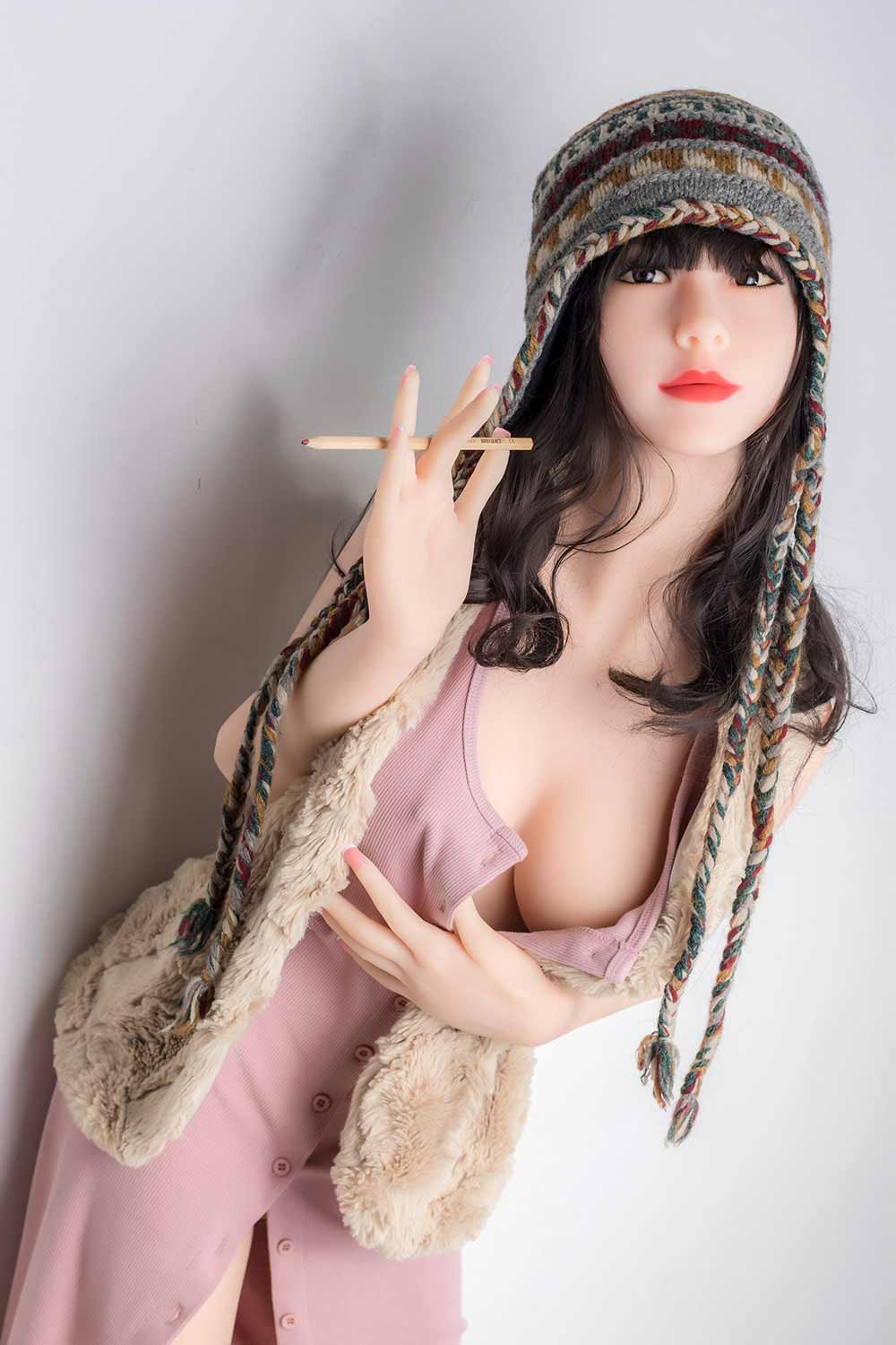 Sex doll with hat
