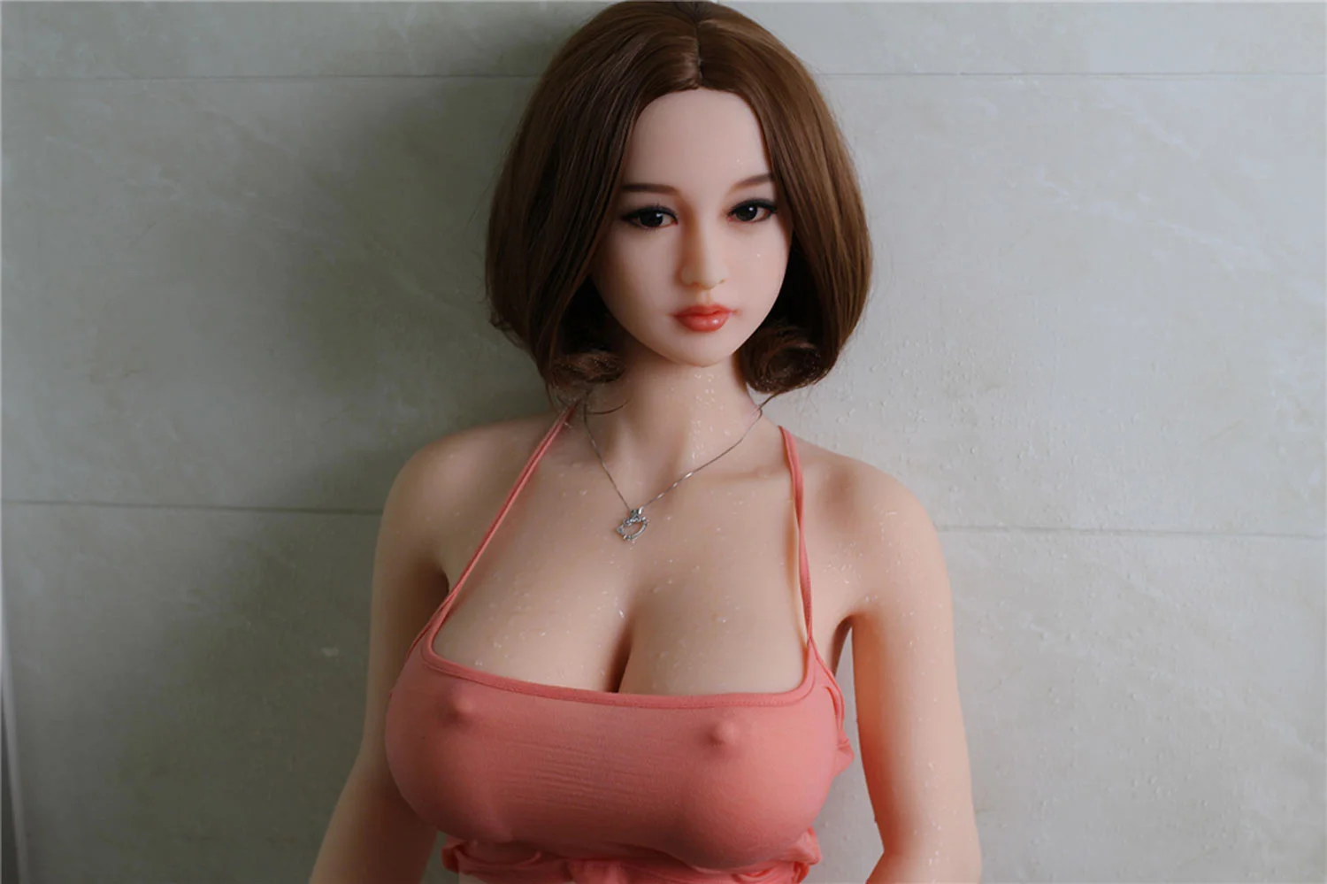Sex doll with nipples