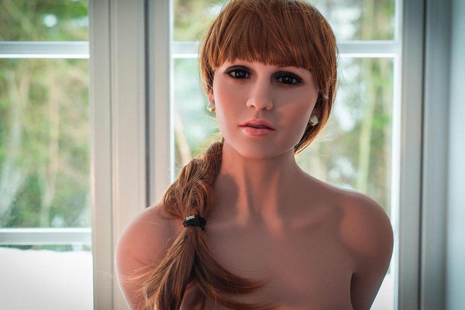 Sex doll with ponytail