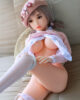 Sex doll with raised leg