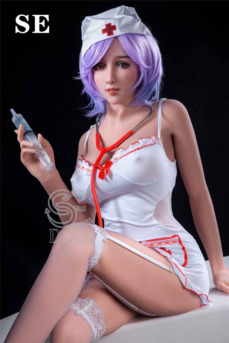 Nurse sex doll with stethoscope