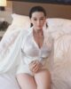 Sex doll in white shirt