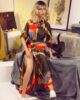 Silicone sex doll sitting on the table
