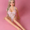 Asian Lifelike TPE Blonde Petty Sex Doll