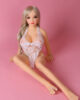 Asian Lifelike TPE Blonde Petty Sex Doll