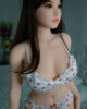 Black long-haired sex doll