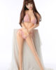 Mini sex doll with hands together