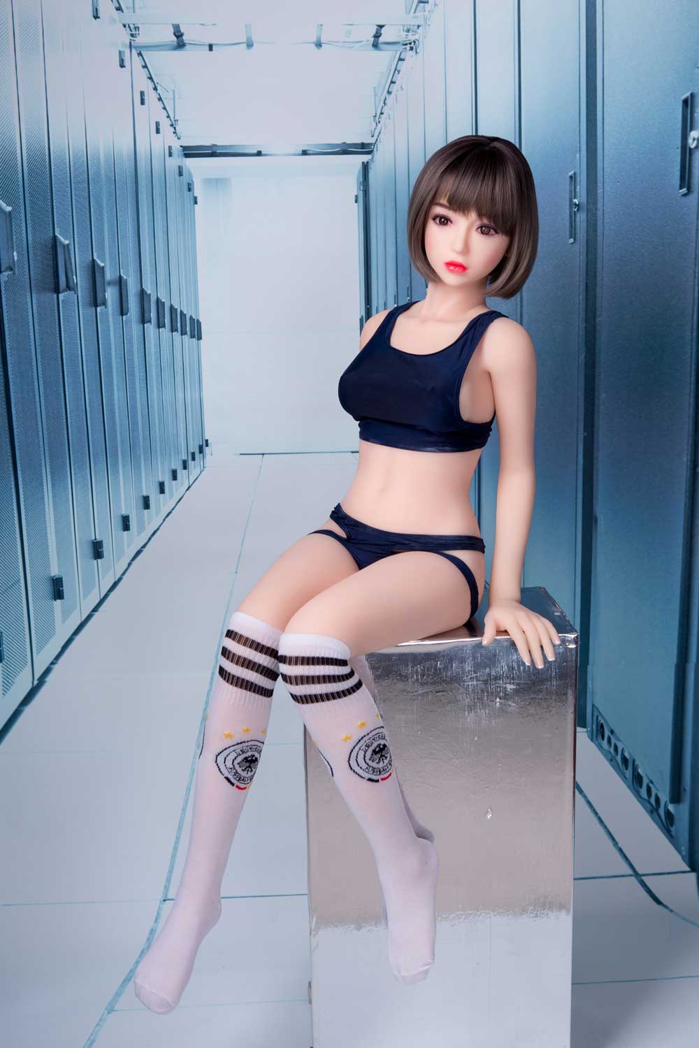 Sex doll in stockings