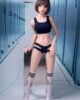 Sex doll with hands on panties
