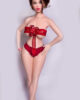Sex doll with legs crossed