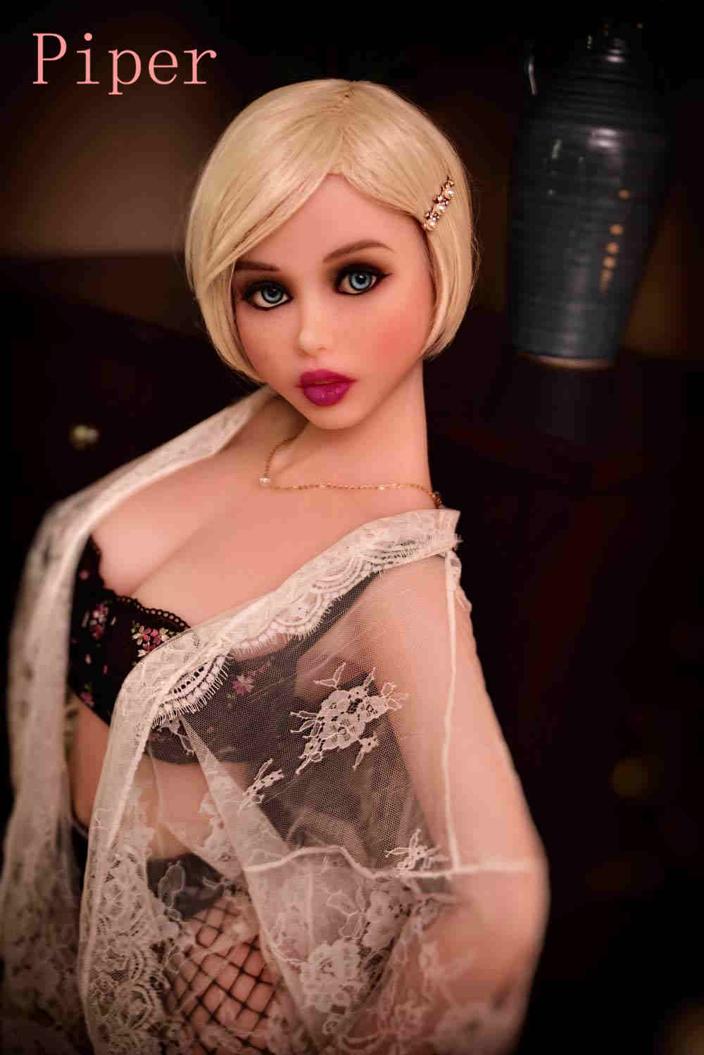 140cm Most Beautiful Short Blonde Hair Sex Doll