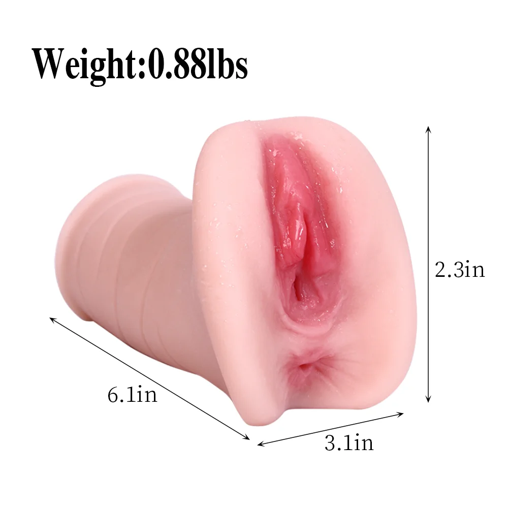 Torso doll showing vagina and anus