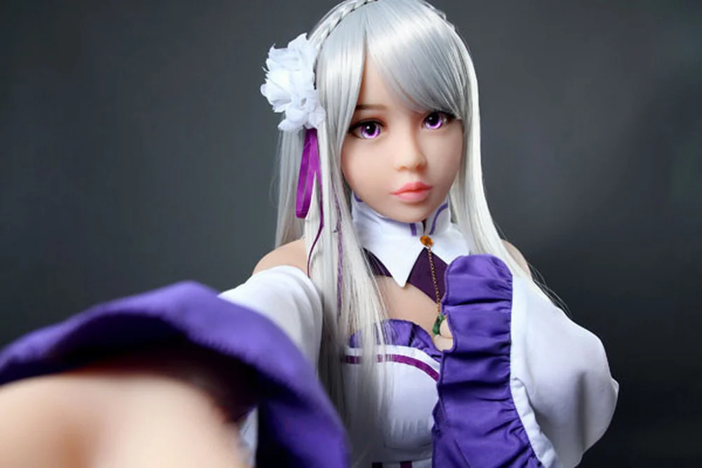 2021 New Japanese Life Size Anime Sex Doll- Louann Anime sex doll reaching out a hand