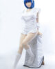 Anime sex doll sitting on a chair