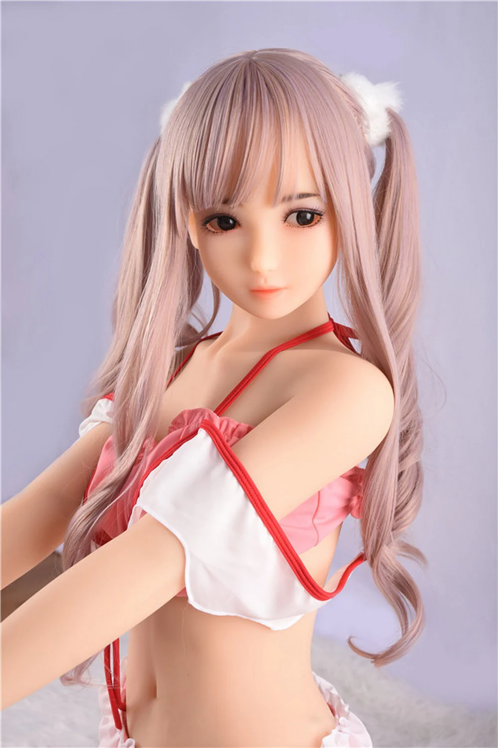 Anime sex doll with hands together