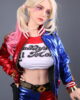 Anime sex doll with one hand on hips