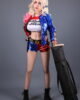 Blonde haired anime sex doll