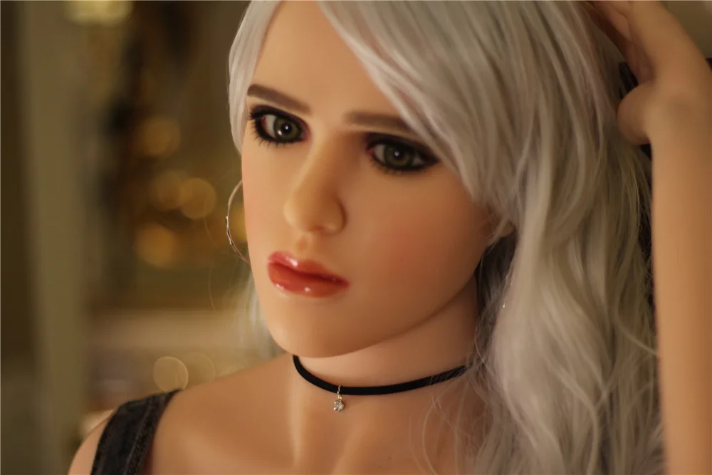Sex doll with necklace