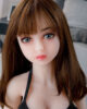Mini sex doll with big grey eyes