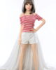 Sex doll with one hand on hips