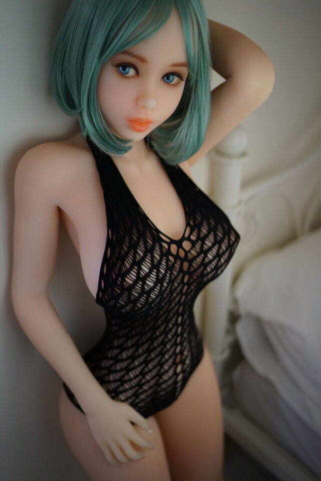 Anime Doll With Green Hair