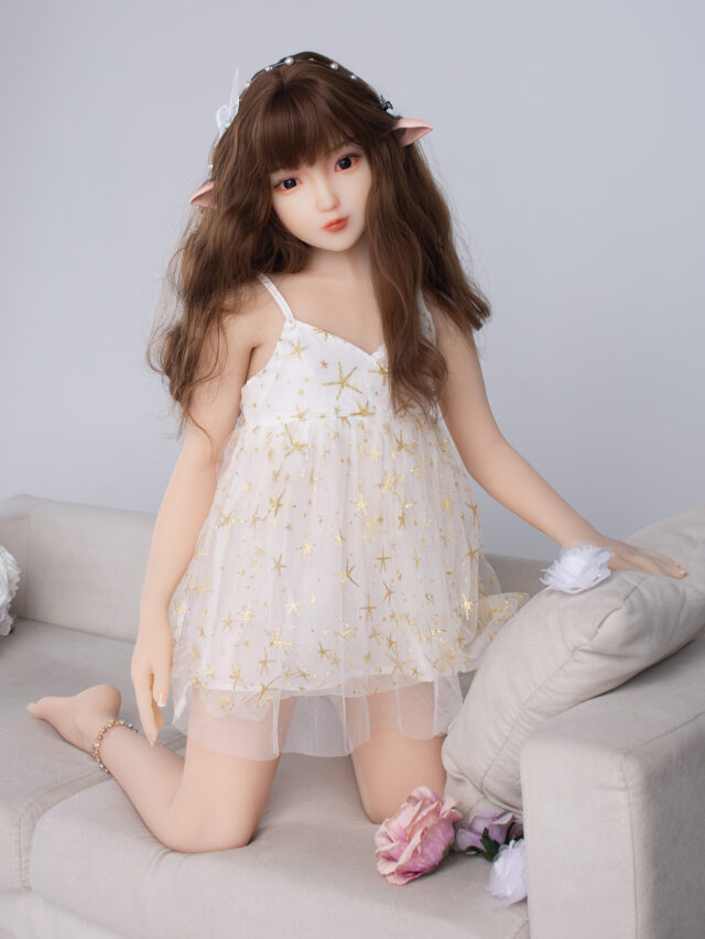 young sex doll with beautiful dress