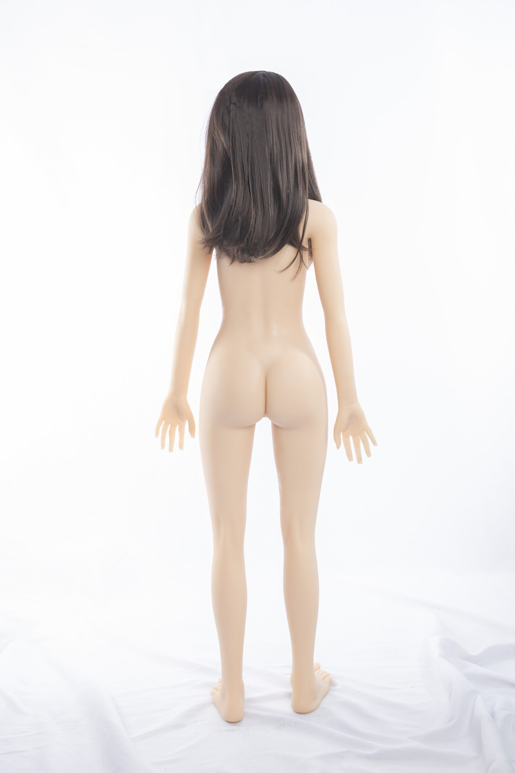 back naked thin body sex doll