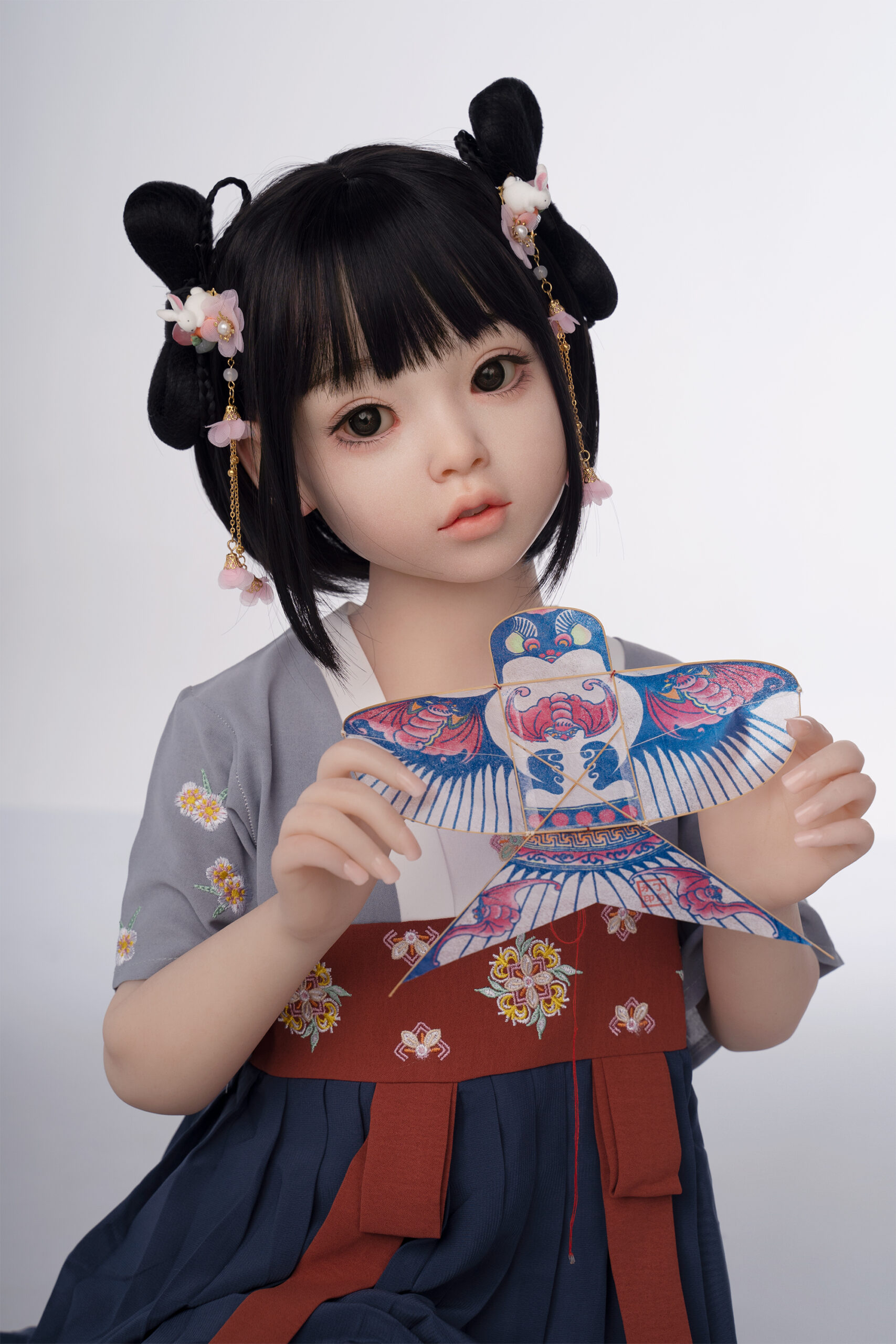 Japanese sweet girl mini doll