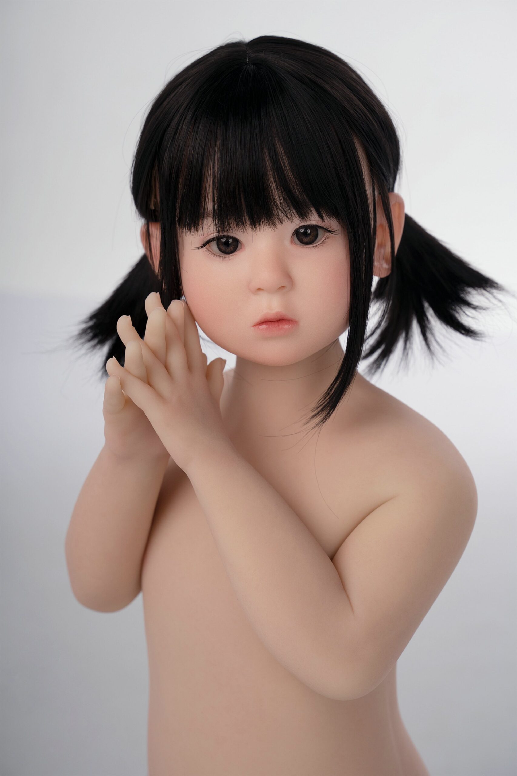 adorable 88cm flat chest doll